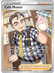 Pokemon Cafe Master (TG25) Lightly Played Holofoil