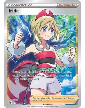 Pokemon Irida (Full Art) (186) Lightly Played Holofoil