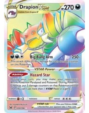 Pokemon Drapion VSTAR (Secret) (200) Lightly Played Holofoil