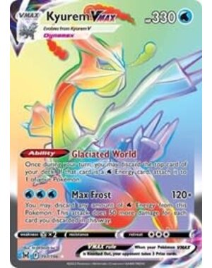 Pokemon Kyurem VMAX (Secret) (197) Lightly Played Holofoil