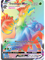 Pokemon Trevenant VMAX (Secret) (206) Lightly Played Holofoil