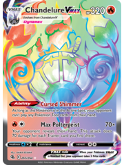 Pokemon Chandelure VMAX (Secret) (265) Lightly Played Holofoil
