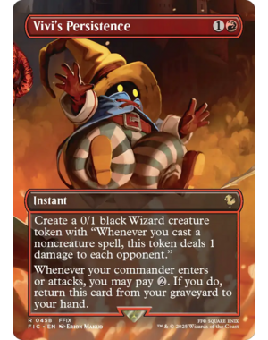 Magic: The Gathering Vivi's Persistence (Borderless) (458) Near Mint Foil