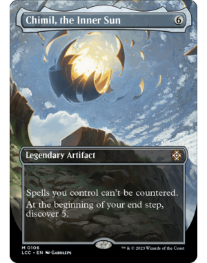 Magic: The Gathering Chimil, the Inner Sun (Borderless) (106) Near Mint