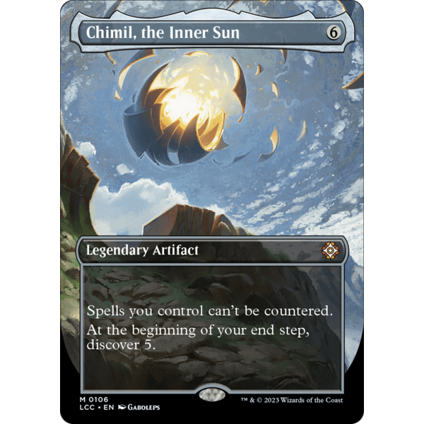 Magic: The Gathering Chimil, the Inner Sun (Borderless) (106) Near Mint