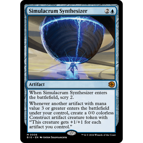 Magic: The Gathering Simulacrum Synthesizer (006) Lightly Played
