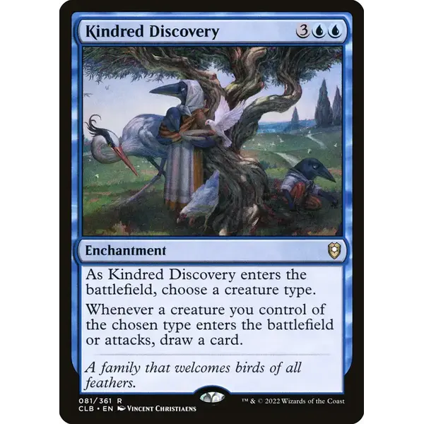 Magic: The Gathering Kindred Discovery (081) Near Mint Foil