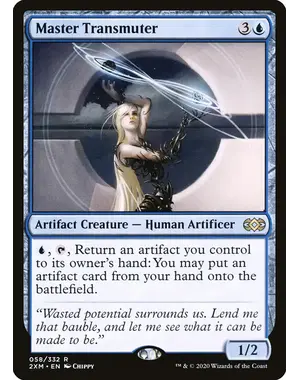 Magic: The Gathering Master Transmuter (058) Lightly Played