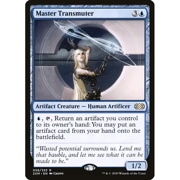 Magic: The Gathering Master Transmuter (058) Lightly Played