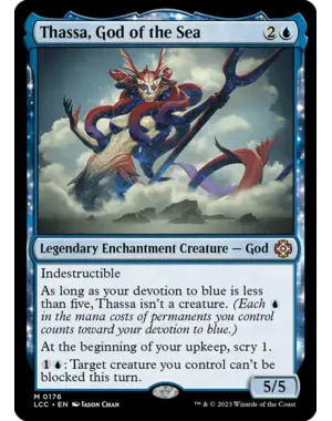 Magic: The Gathering Thassa, God of the Sea (176) Lightly Played