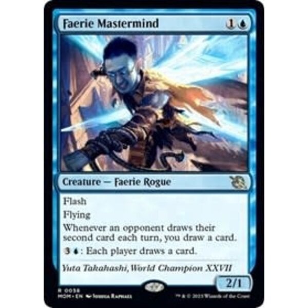 Magic: The Gathering Faerie Mastermind (058) Lightly Played