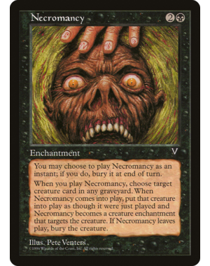 Magic: The Gathering Necromancy (064) Moderately Played