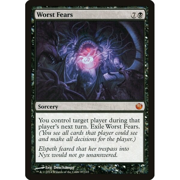 Magic: The Gathering Worst Fears (087) Lightly Played