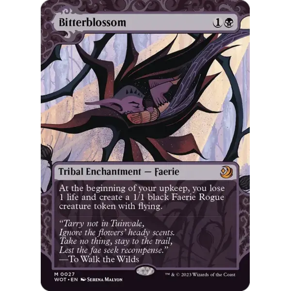 Magic: The Gathering Bitterblossom (027) Near Mint