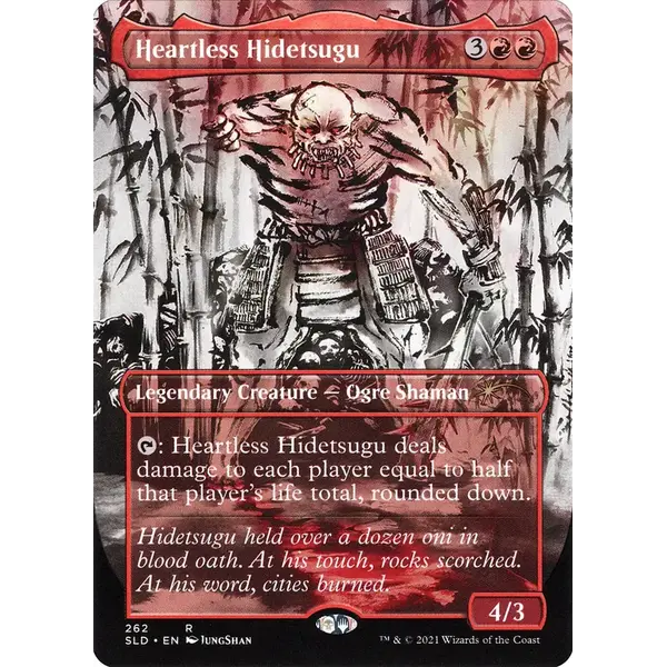 Magic: The Gathering Heartless Hidetsugu (262) Near Mint Foil
