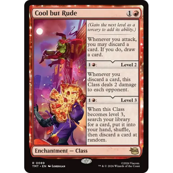 Magic: The Gathering Cool but Rude (089) Lightly Played