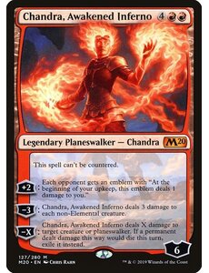 Magic: The Gathering Chandra, Awakened Inferno (127) Lightly Played