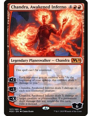 Magic: The Gathering Chandra, Awakened Inferno (127) Lightly Played