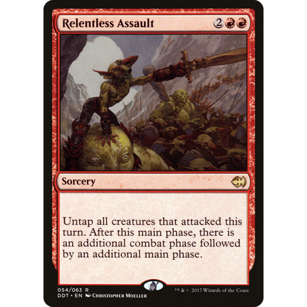 Magic: The Gathering Relentless Assault (54) Lightly Played