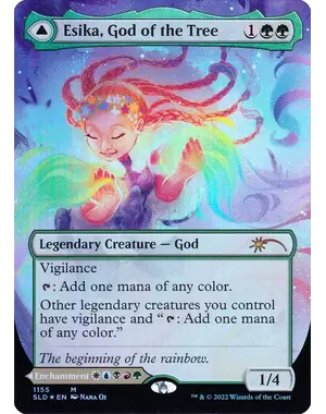 Magic: The Gathering Esika, God of the Tree (1155) Near Mint Foil