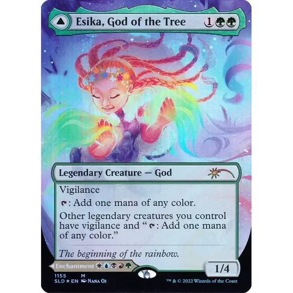 Magic: The Gathering Esika, God of the Tree (1155) Near Mint Foil