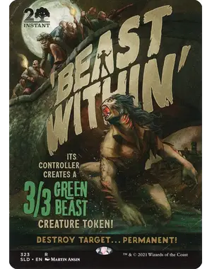 Magic: The Gathering Beast Within (323) Near Mint Foil