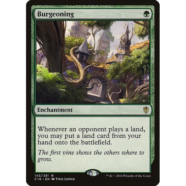 Magic: The Gathering Burgeoning (143) Near Mint