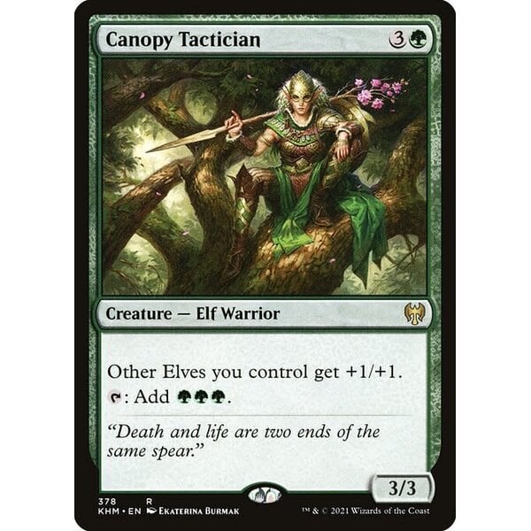 Magic: The Gathering Canopy Tactician (378) Lightly Played