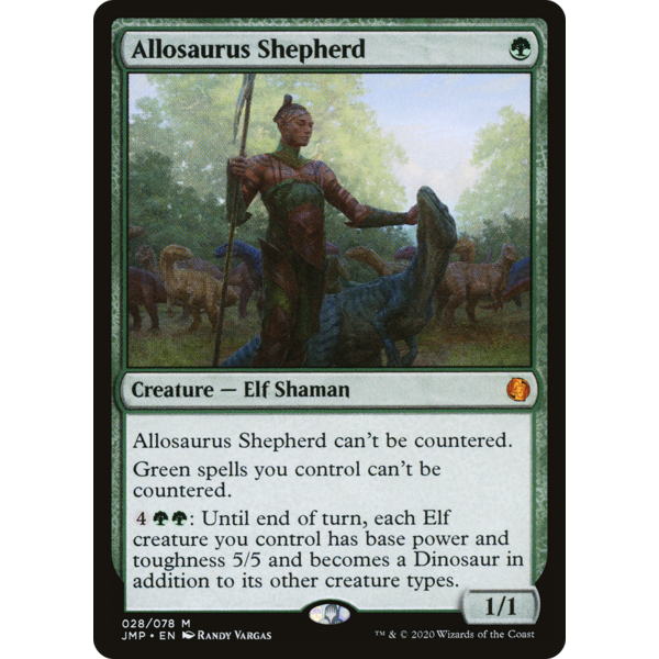 Magic: The Gathering Allosaurus Shepherd (028) Near Mint