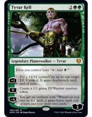 Magic: The Gathering Tyvar Kell (198) Lightly Played