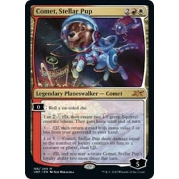 Magic: The Gathering Comet, Stellar Pup (166) Lightly Played