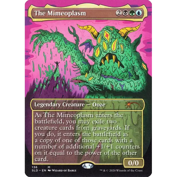 Magic: The Gathering The Mimeoplasm (136) Lightly Played