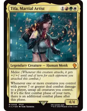 Magic: The Gathering Tifa, Martial Artist (006) Lightly Played