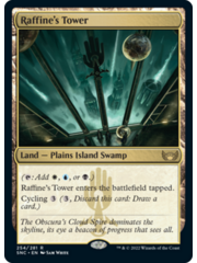 Magic: The Gathering Raffine's Tower (254) Near Mint Foil