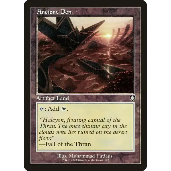 Magic: The Gathering Ancient Den (Retro Frame) (172) Lightly Played
