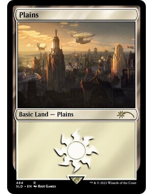 Magic: The Gathering Plains (484)  Lightly Played Foil