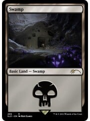 Magic: The Gathering Swamp (486)  Lightly Played Foil