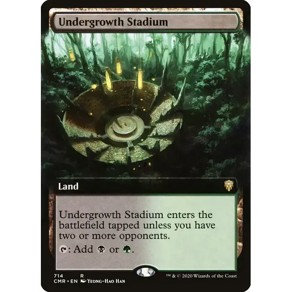 Magic: The Gathering Undergrowth Stadium (Extended Art) Near Mint Foil