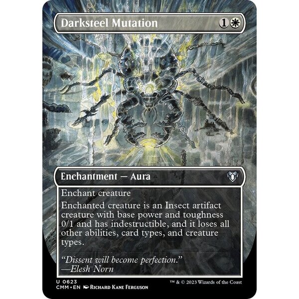 Magic: The Gathering Darksteel Mutation (Borderless) (623) Lightly Played Foil