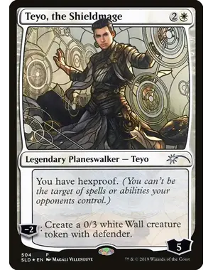 Magic: The Gathering Teyo, the Shieldmage (Stained Glass) (504) Lightly Played Foil