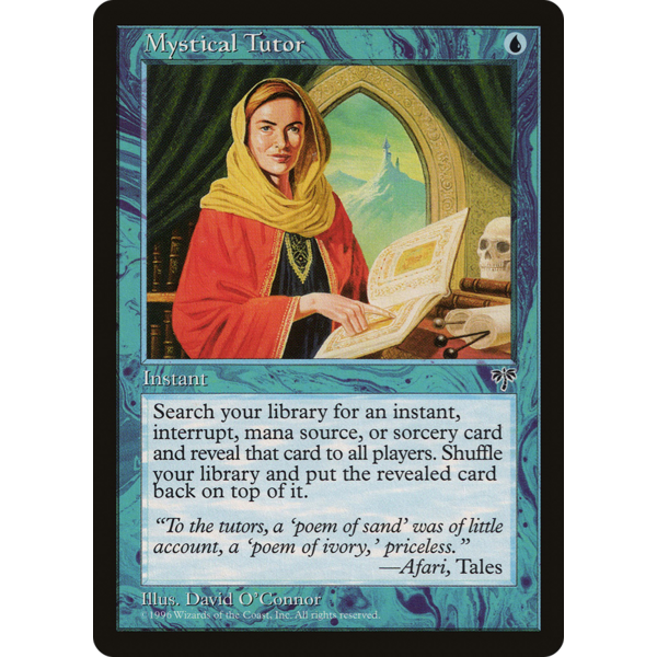 Magic: The Gathering Mystical Tutor (080) Lightly Played