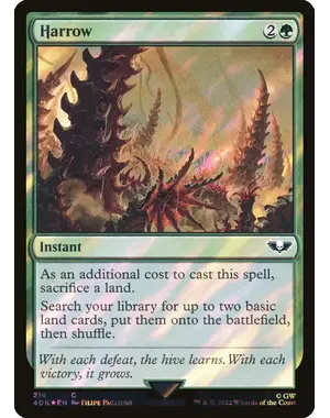 Magic: The Gathering Harrow (Surge Foil) (216) Lightly Played Foil