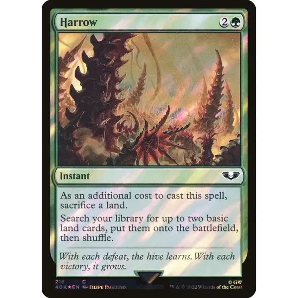 Magic: The Gathering Harrow (Surge) (216) Lightly Played Foil