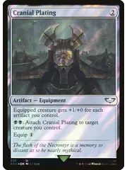 Magic: The Gathering Cranial Plating (Surge Foil) (236) Lightly Played Foil