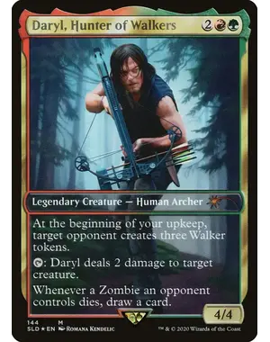 Magic: The Gathering Daryl, Hunter of Walkers (144) Near Mint Foil