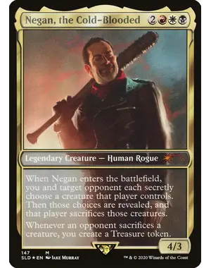Magic: The Gathering Negan, the Cold-Blooded (147) Near Mint Foil