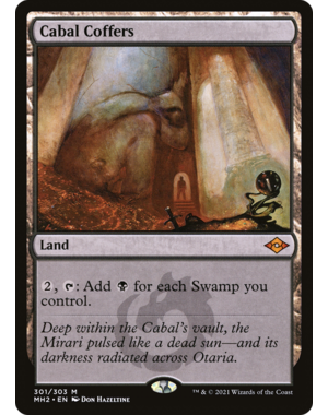 Magic: The Gathering Cabal Coffers (301) Lightly Played
