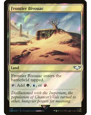 Magic: The Gathering Frontier Bivouac (Surge Foil) (281) Lightly Played Foil