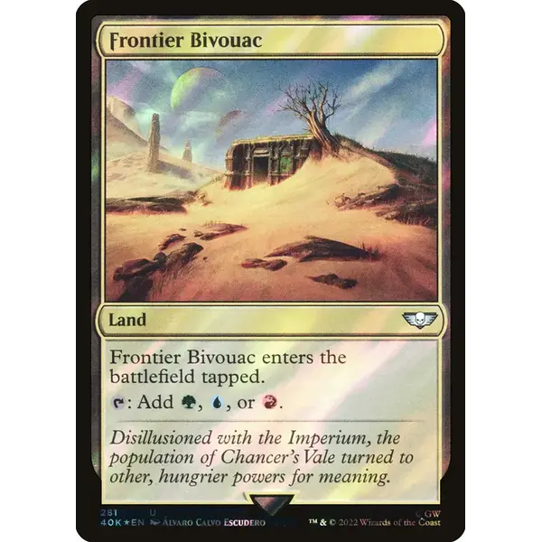 Magic: The Gathering Frontier Bivouac (Surge Foil) (281) Lightly Played Foil