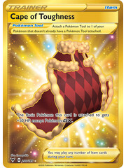Pokemon Cape of Toughness (Secret) (200) Lightly Played Holofoil
